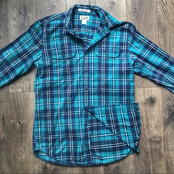 L.L. Bean Other - L. L. Bean Cotton Flannel Button Down Shirt